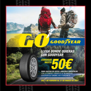 Descuentos neumáticos Goodyear