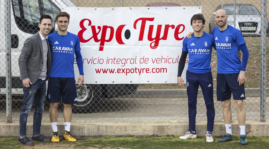 Patrocinador del Real Zaragoza Expotyre