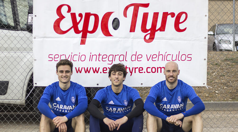 Expotyre es patrocinador del Real Zaragoza