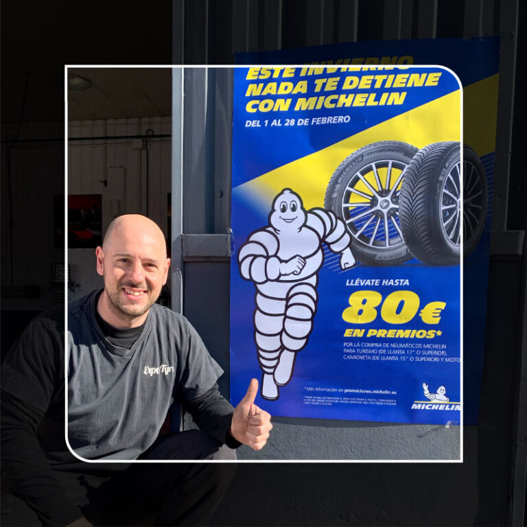 Promoción de neumáticos Michelin en Zaragoza