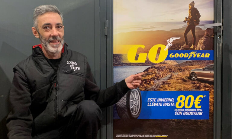 La promoción invernal de neumáticos Goodyear