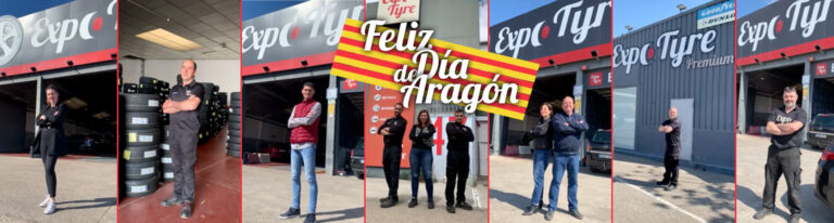  ¡Somos mañicos! ¡Somos aragoneses! ¡Somos Expo Tyre! ¡Feliz Día de Aragón!