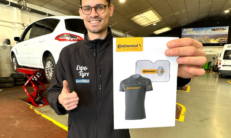 Llévate un parasol o una camiseta de runner por la compra y montaje de neumáticos Continental