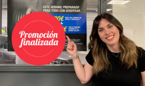 Paula te recomienda la promoción de verano de neumáticos Goodyear