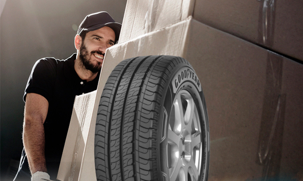 Llévate un año de cobertura por la compra y montaje de neumáticos de furgoneta de Goodyear