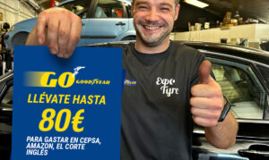 Monta neumáticos Goodyear durante el invierno y llévate cheques regalo