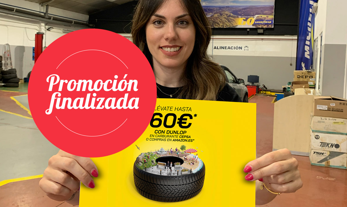 Paula te recomienda neumáticos Dunlop