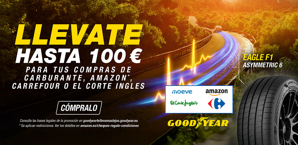 La promoción de julio de Goodyear