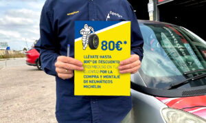 Cambia tus neumáticos Michelin en Zaragoza y consigue hasta 80€ de reembolso en tu cuenta bancaria