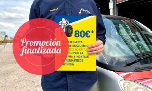 Promoción finalizada: Cambia tus neumáticos Michelin en Zaragoza y consigue hasta 80€ de reembolso en tu cuenta bancaria