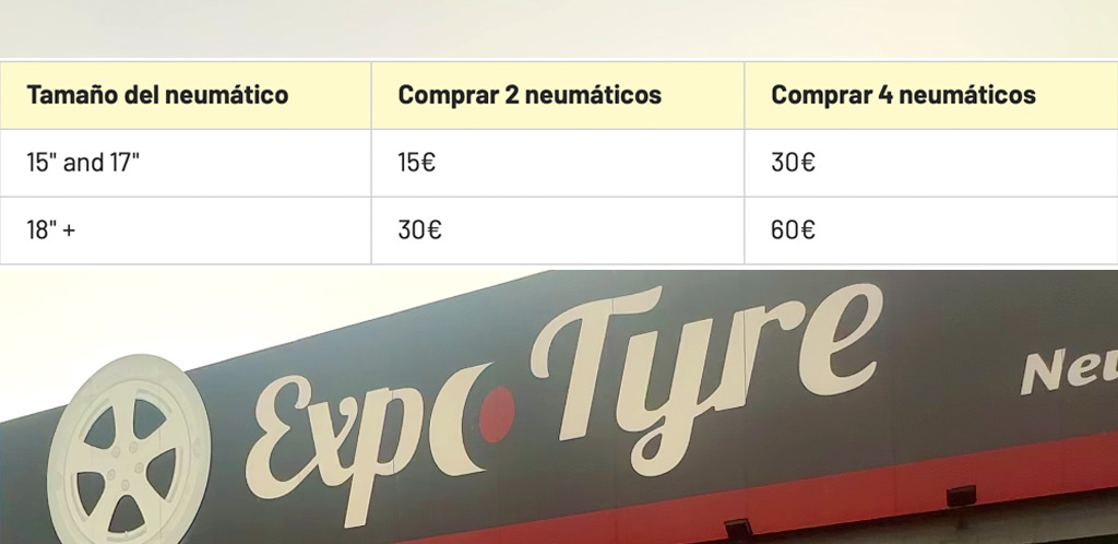 Cambia tus neumáticos Dunlop en Zaragoza y consigue hasta 60€ en cheques