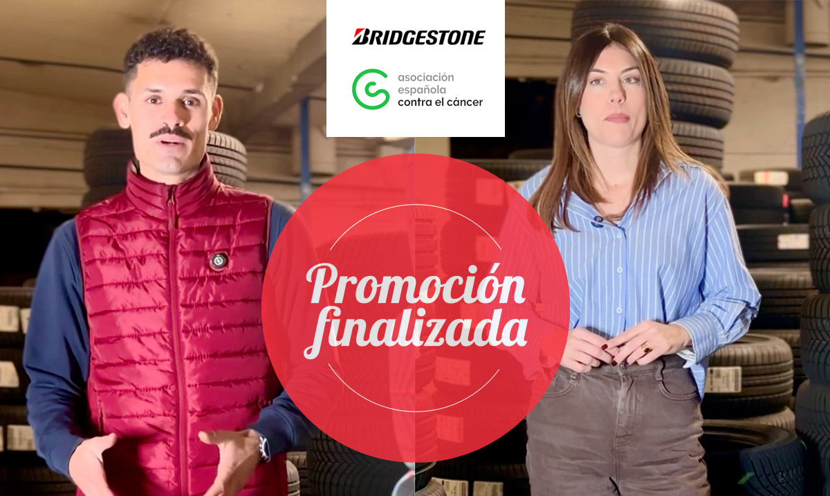 Expo Tyre, Bridgestone y Asociación contra el cáncer