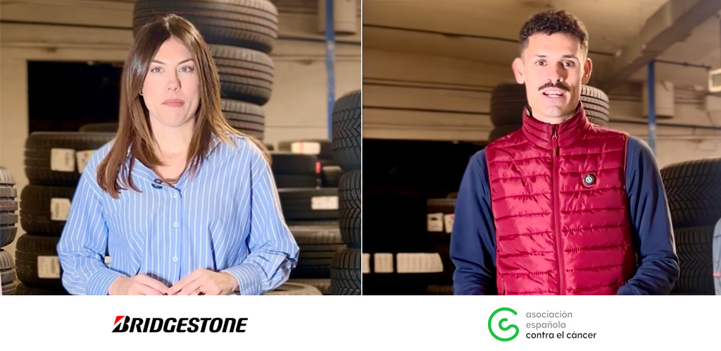 Expo Tyre, Bridgestone y Asociación contra el cáncer