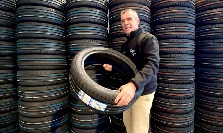 Servicio de guardado profesional de neumáticos