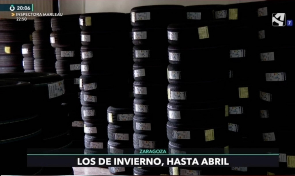 Servicio de guardado profesional de neumáticos