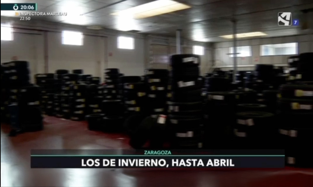 Servicio de guardado profesional de neumáticos