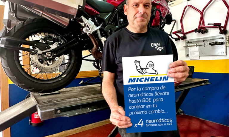 Promoción de neumáticos Michelin en Zaragoza