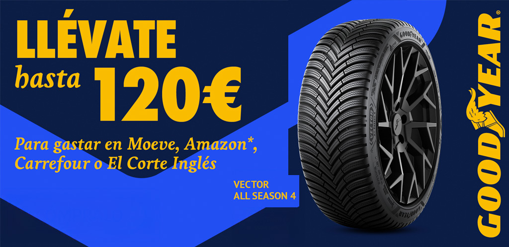 Llévate hasta 120€ gastar en Moeve, Amazon, Carrefour o El Corte Inglés...